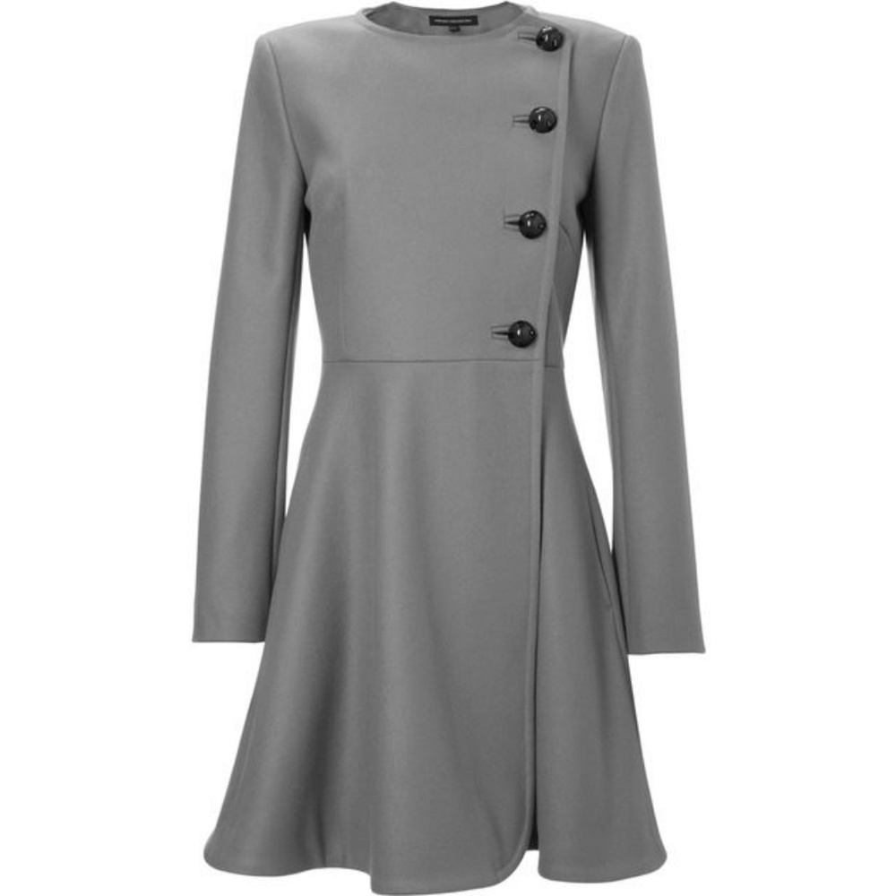 French Connection Wonderland Wool & Cashmere Coat